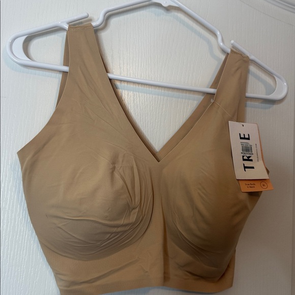 True and Co True Body V Neck Bra Nude XL - Picture 2 of 5